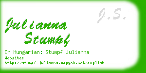 julianna stumpf business card